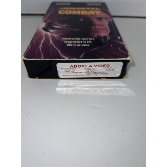 Immortal Combat VHS Roddy Piper Sonny Chiba 1994, RARE *TESTED* - Picture 7 of 15